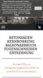 Mobile Screenshot of betonschneider.com